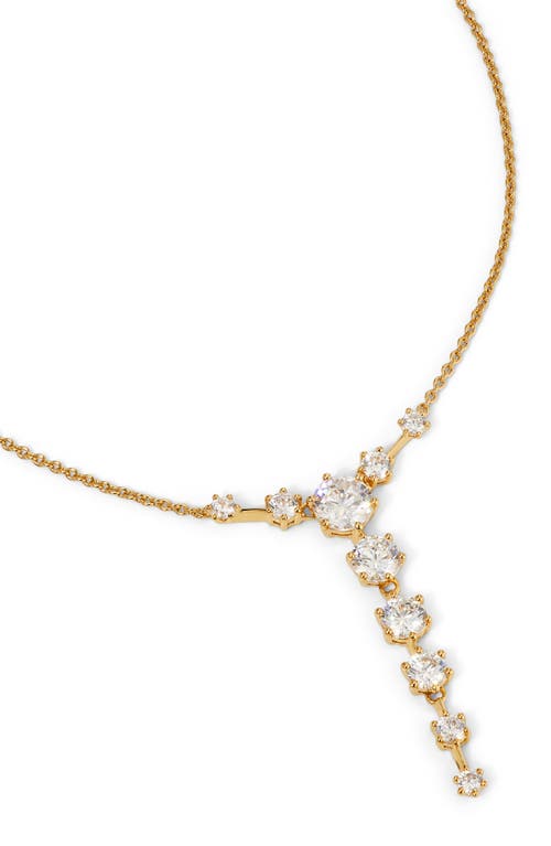 Shop Nadri Cubic Zirconia Pendant Necklace In Gold