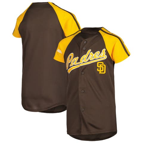 STITCHES Men's Stitches Brown San Diego Padres Cooperstown