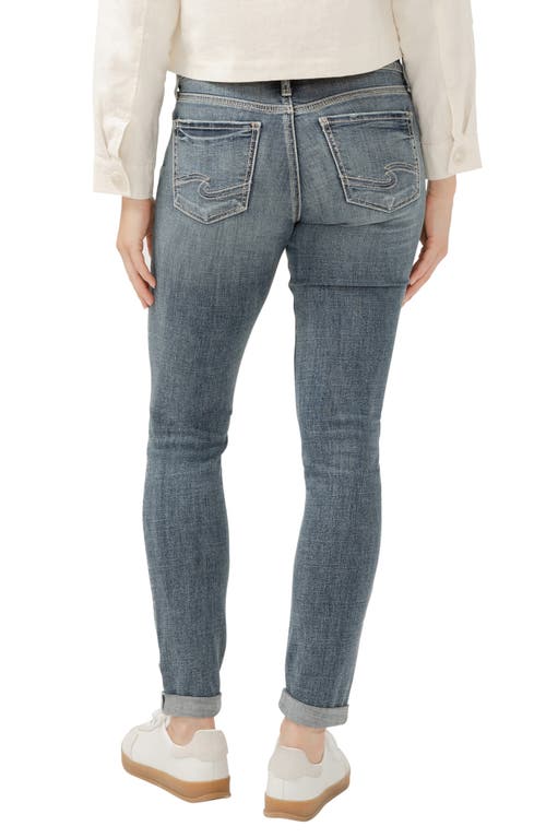 Shop Silver Jeans Co. Girlfriend Jeans In Indigo