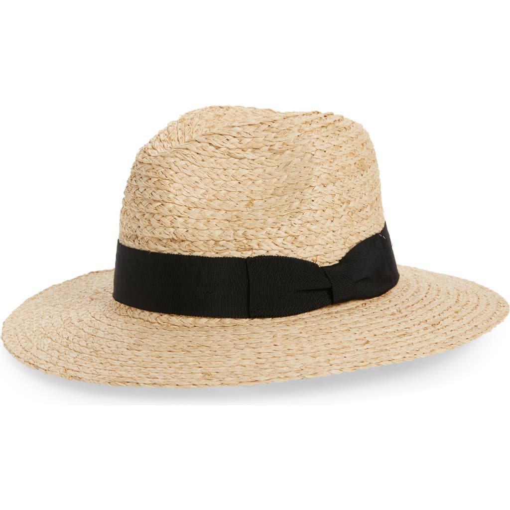 Btb Los Angeles Faith Straw Sun Hat In Natural
