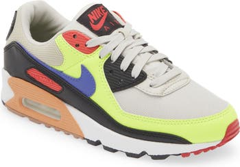 Custom Women's Youth Nike Air Max 90 Shoes in White With 