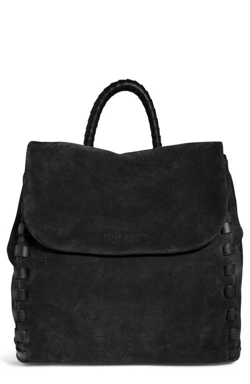 Shop Aimee Kestenberg Zen Leather Backpack In Black Suede