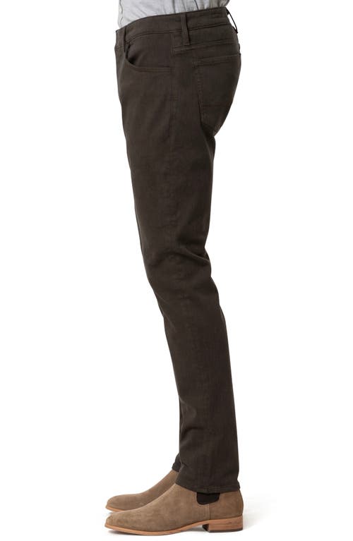 Shop 34 Heritage Charisma Relaxed Straight Leg Twill Pants In Rifle Green Diagonal