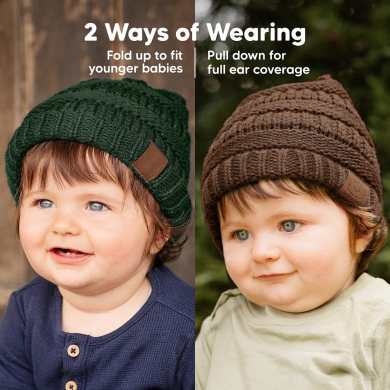 Shop Keababies 3-pack Warmzy Baby Beanies In Icelandic