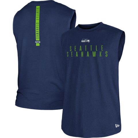 Men's Navy Seattle Mariners Big & Tall Jersey Muscle Tank Top