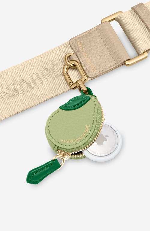 Maison De Sabre Maison De Sabré The Sabremoji Fruit Charm In Pear