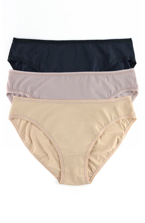 Essentials Women's Cotton Stretch Bikini Panty, 10 Pack Warm/Cool  Assorted, X-Small
