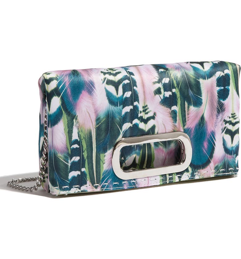 SR Squared by Sondra Roberts 'Feather' Clutch | Nordstrom