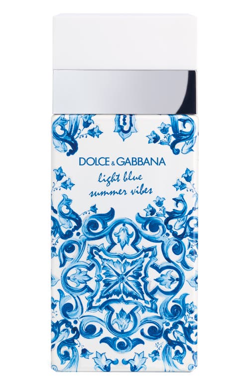 Dolce & Gabbana Light Blue Summer Vibes Eau de Toilette at Nordstrom, Size 3.4 Oz