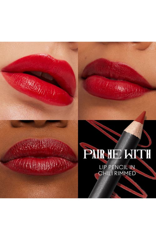 Shop Mac Cosmetics M·a·cximal Sleek Satin Lipstick In Left On Red