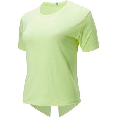 New Balance Speed Jacquard Shirt, Yellow