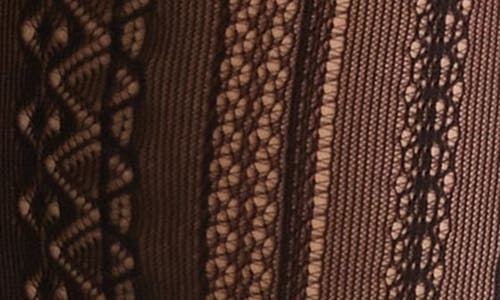 Nordstrom Pointelle Tights In Black