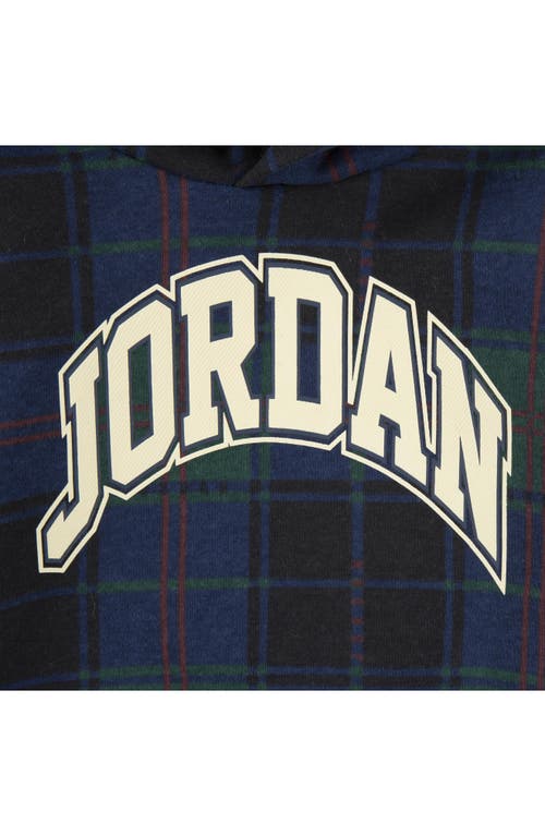 JORDAN JORDAN HOLIDAY ESSENTIAL PLAID HOODIE & JOGGERS SET 