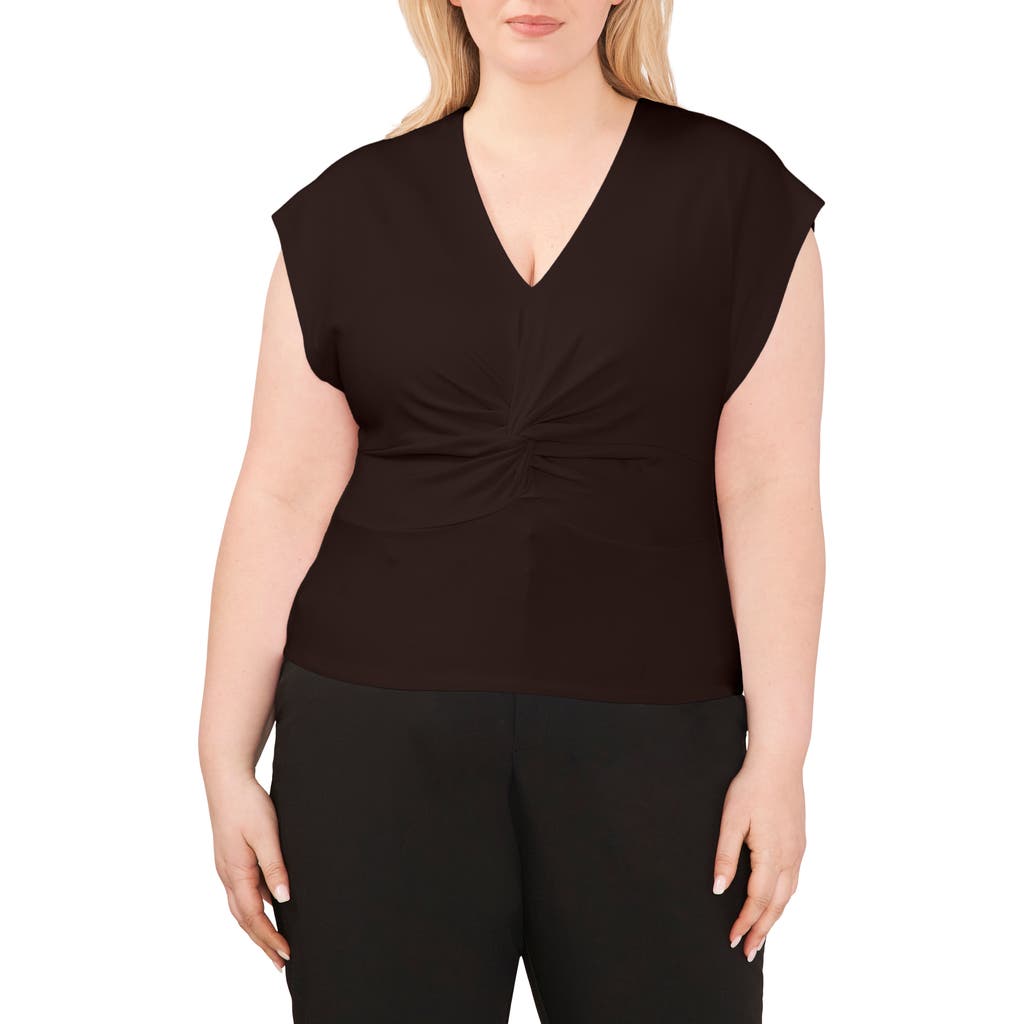 HALOGENR HALOGEN(R) TWIST FRONT KNIT TOP