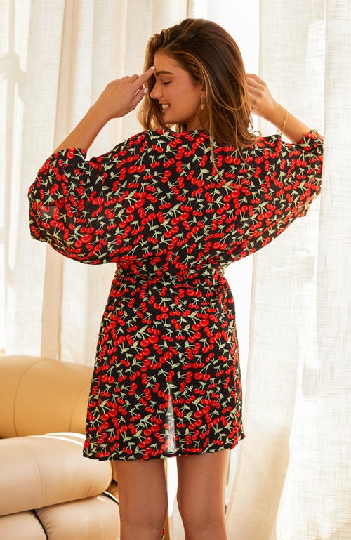 Dippin Daisys Marilyn Robe In Cherise