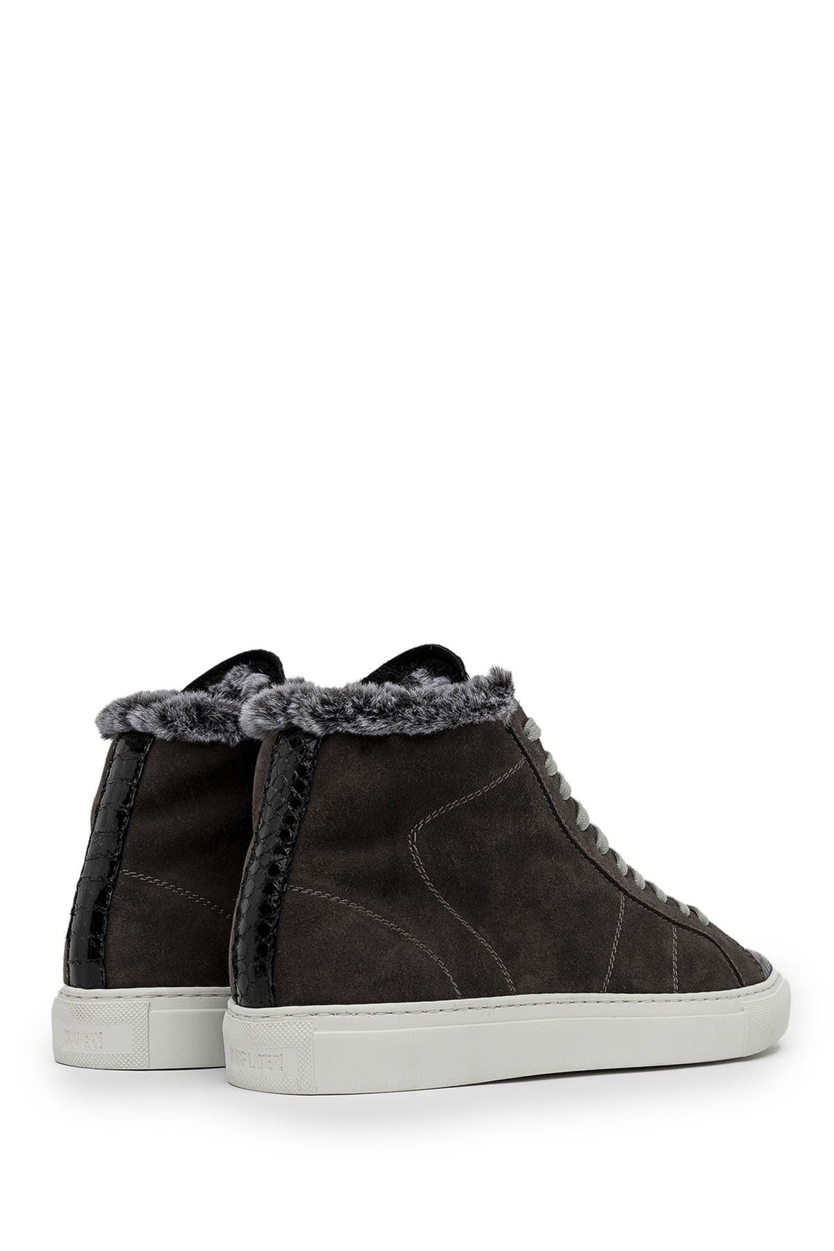 fur lined sneakers