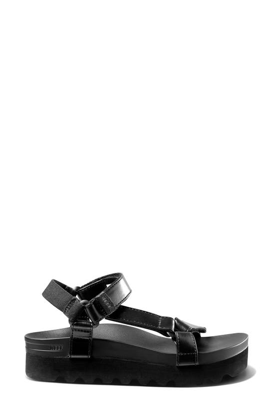 Reef Cushion Rem Hi Water Sandal In Coco Black
