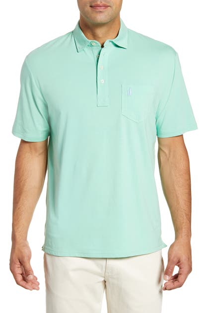 Johnnie-o The Original Regular Fit Polo In Highlighter
