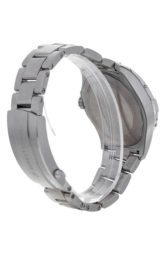 Shop Watchfinder & Co. Breitling  Avenger Automatic 42 Bracelet Watch, 42mm In Silver / Black