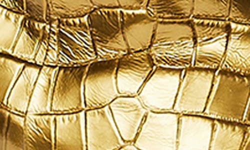 Lk Bennett Eden Kitten Heel Boot In Gold