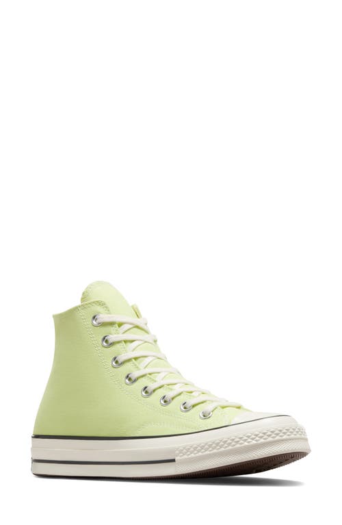 Chuck 70 High Top Sneaker in Citron This/Egret/Black