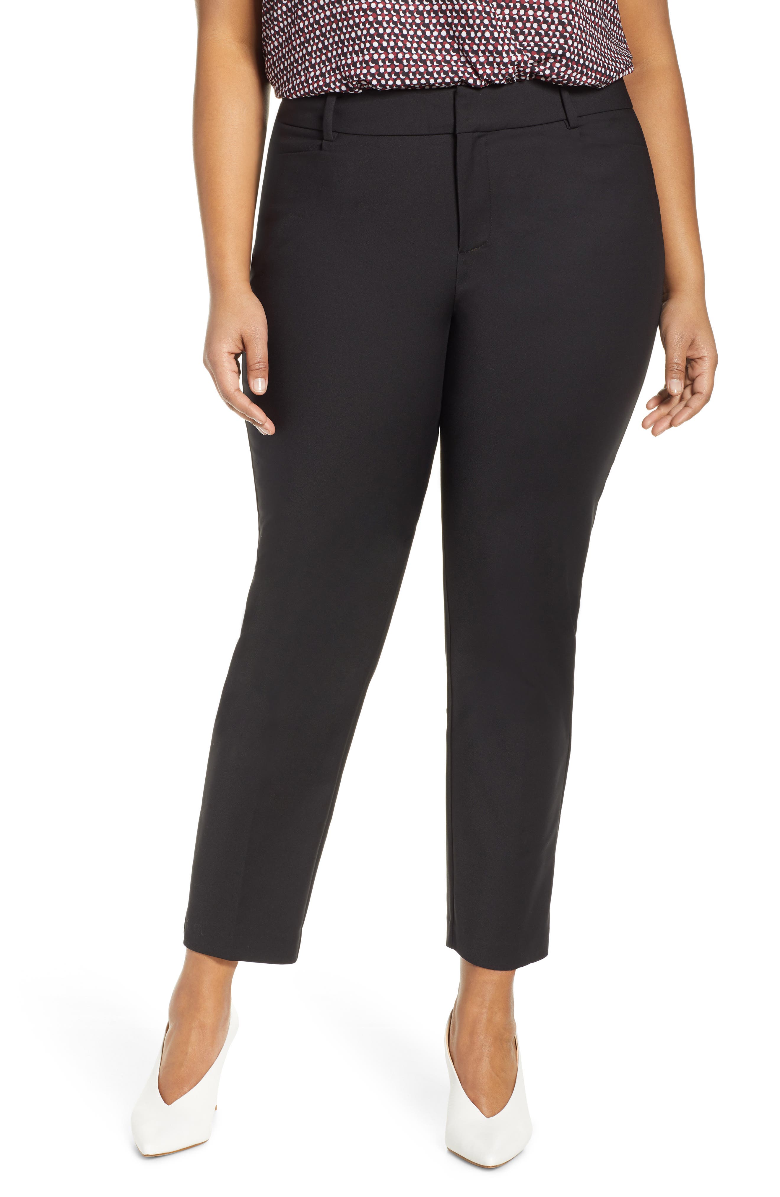 ELOQUII 'Kady' Ankle Pants (Plus Size) Nordstrom