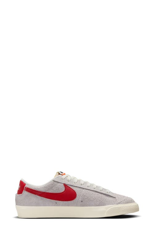 Shop Nike Blazer Low '77 Sneaker In Summit White/red/sail