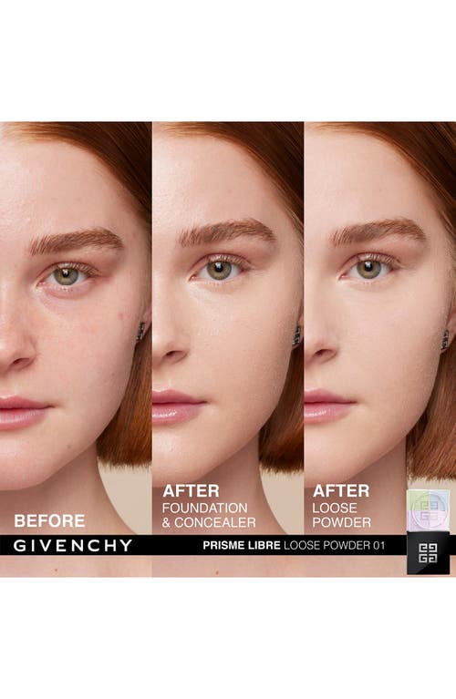 Givenchy Prisme Libre Illuminating & Color-correcting Loose Powder In 01 Mousseline Pastel