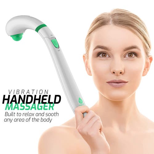 Pursonic Portable Handheld Massager In White