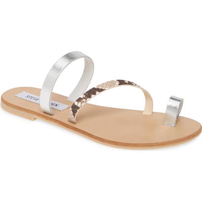 Steve Madden Rank Slide Sandal, Brown
