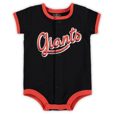 Outerstuff Infant Black/Orange/Pink San Francisco Giants Baseball Baby 3-Pack Bodysuit Set at Nordstrom, Size 24 M