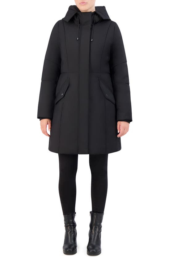 COLE HAAN SIGNATURE STRETCH TWILL PARKA