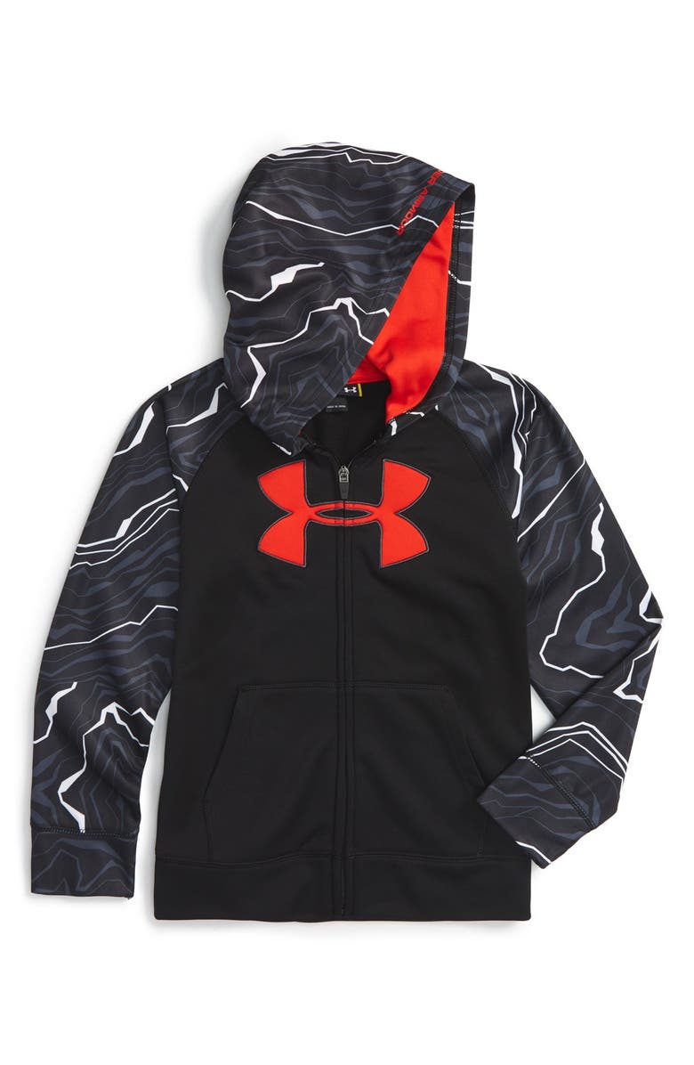 Youth under armour zip up hoodie Clearance