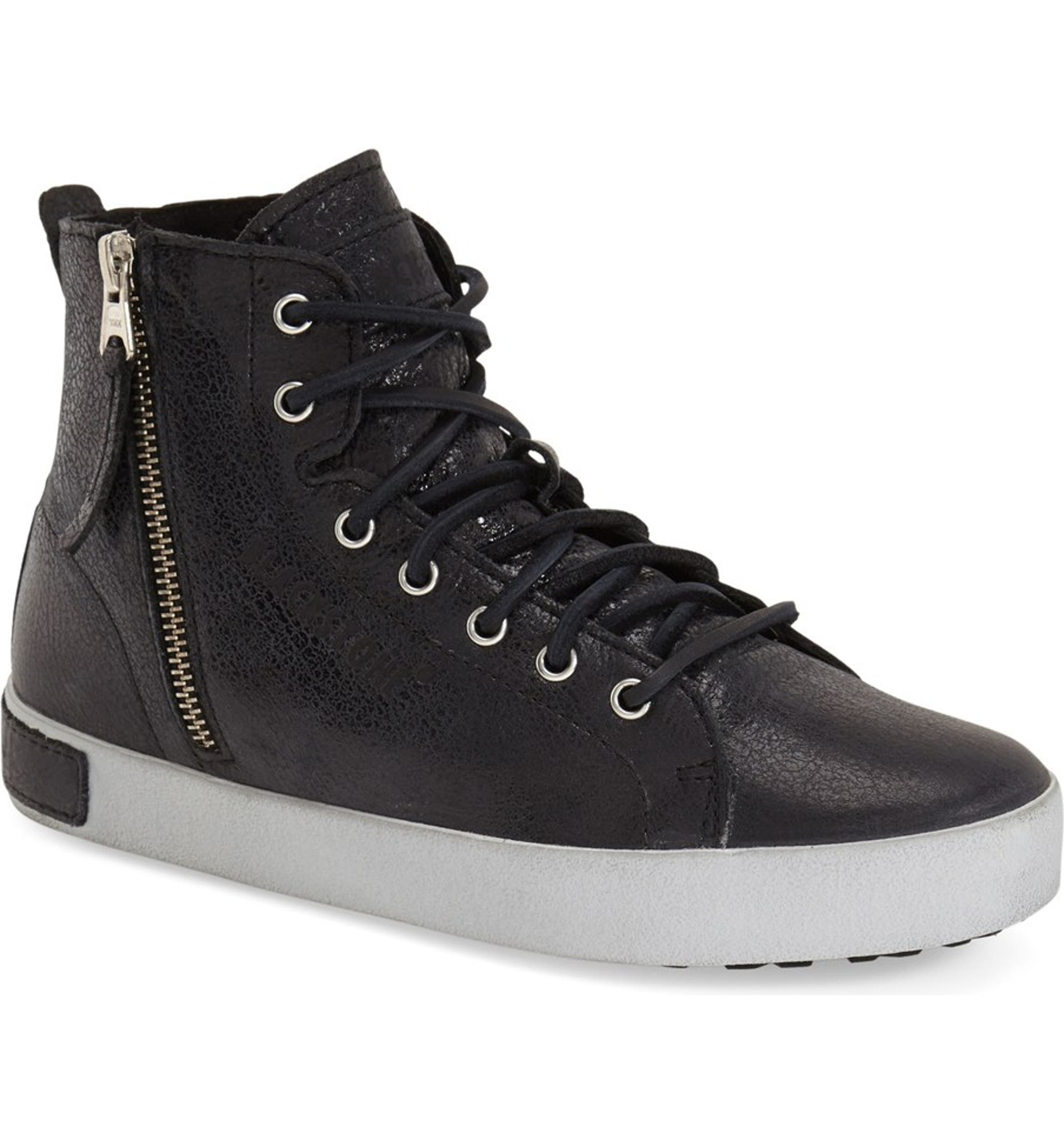 Blackstone 'KL62' High Top Sneaker with Genuine Shearling Lining ...