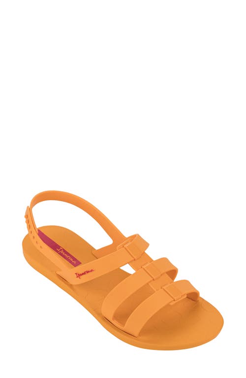 Slingback Sandal in Orange
