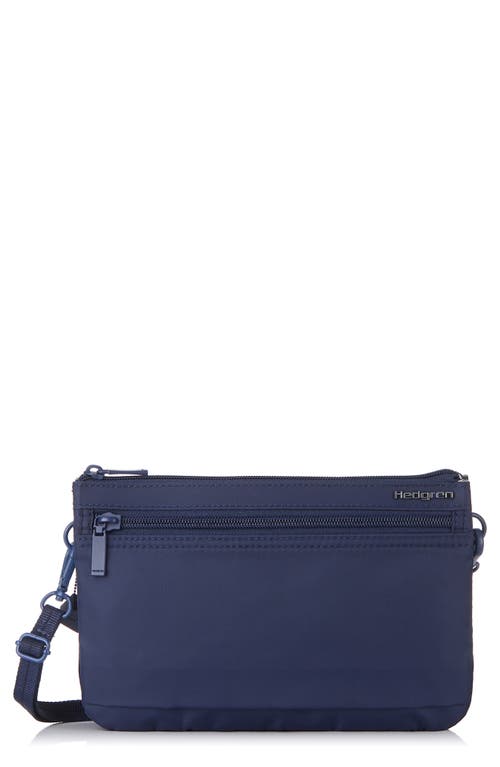 Hedgren Emma RFID Water Repellent Crossbody Bag in Total Eclipse at Nordstrom