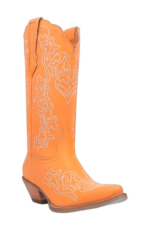 Flirty N' Fun Western Boot in Orange