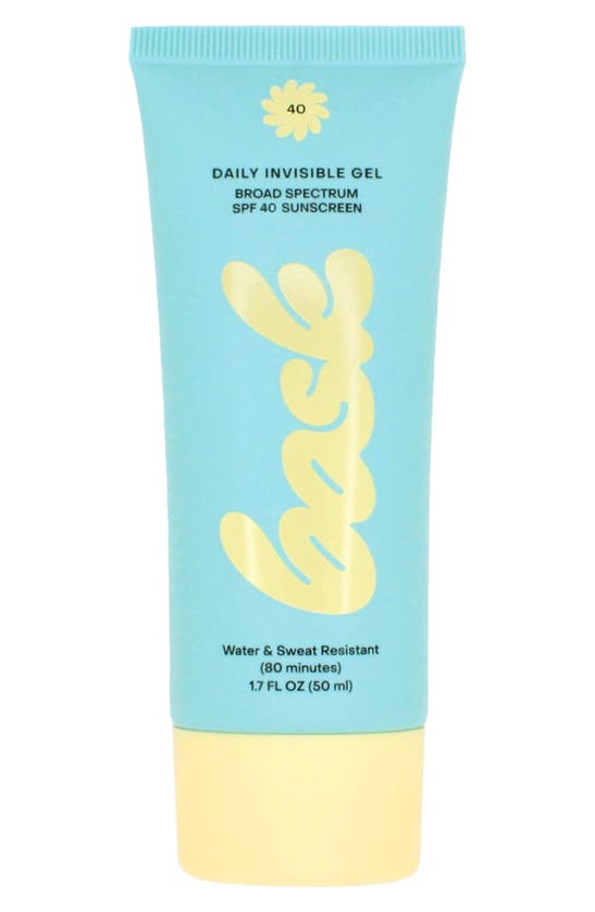 Bask Daily Invisible Gel Spf 40 Broad Spectrum Sunscreen