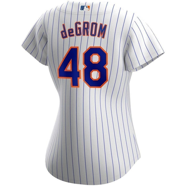 Nike Jacob Degrom White New York Mets Home Replica Player Jersey
