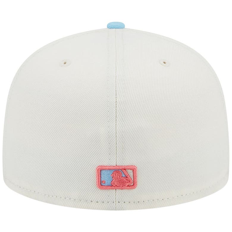 New Era Men's New Era Light Blue Seattle Mariners 2023 Spring Color Basic  59FIFTY Fitted Hat