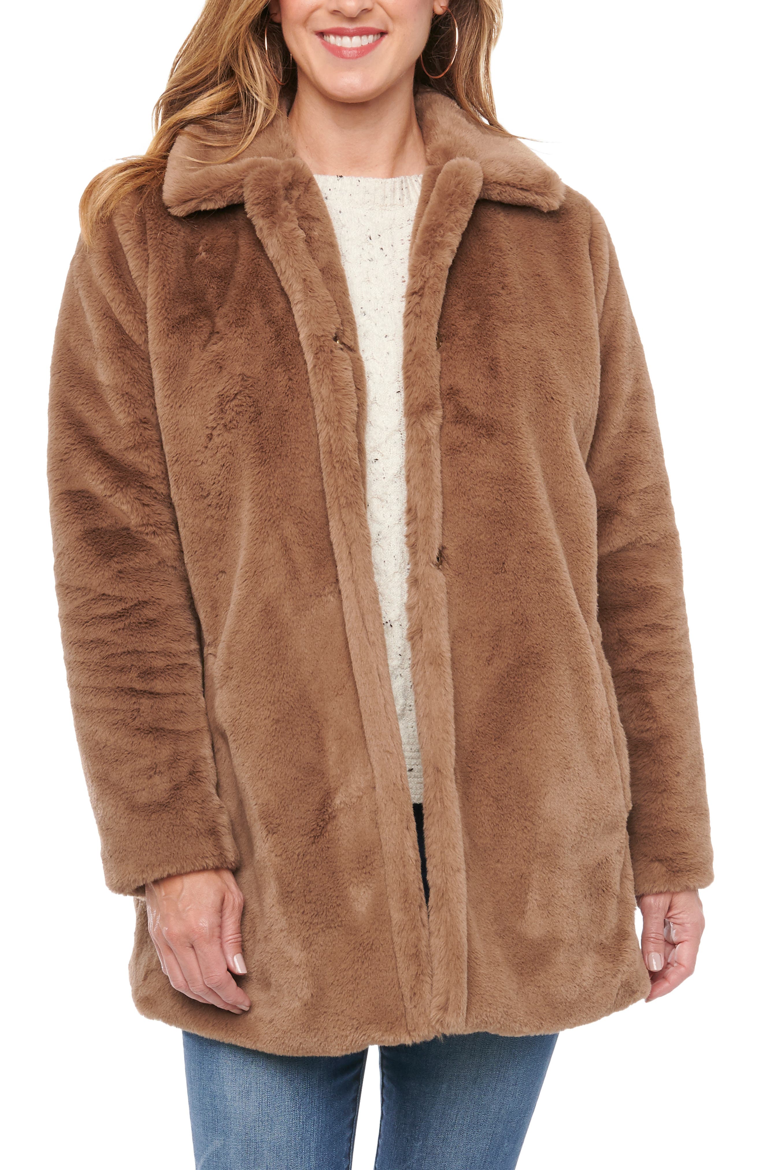 fake fur coat womens