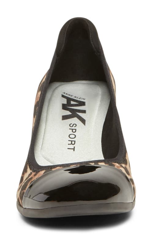 Anne Klein Taite Wedge Pump In Natural Multi