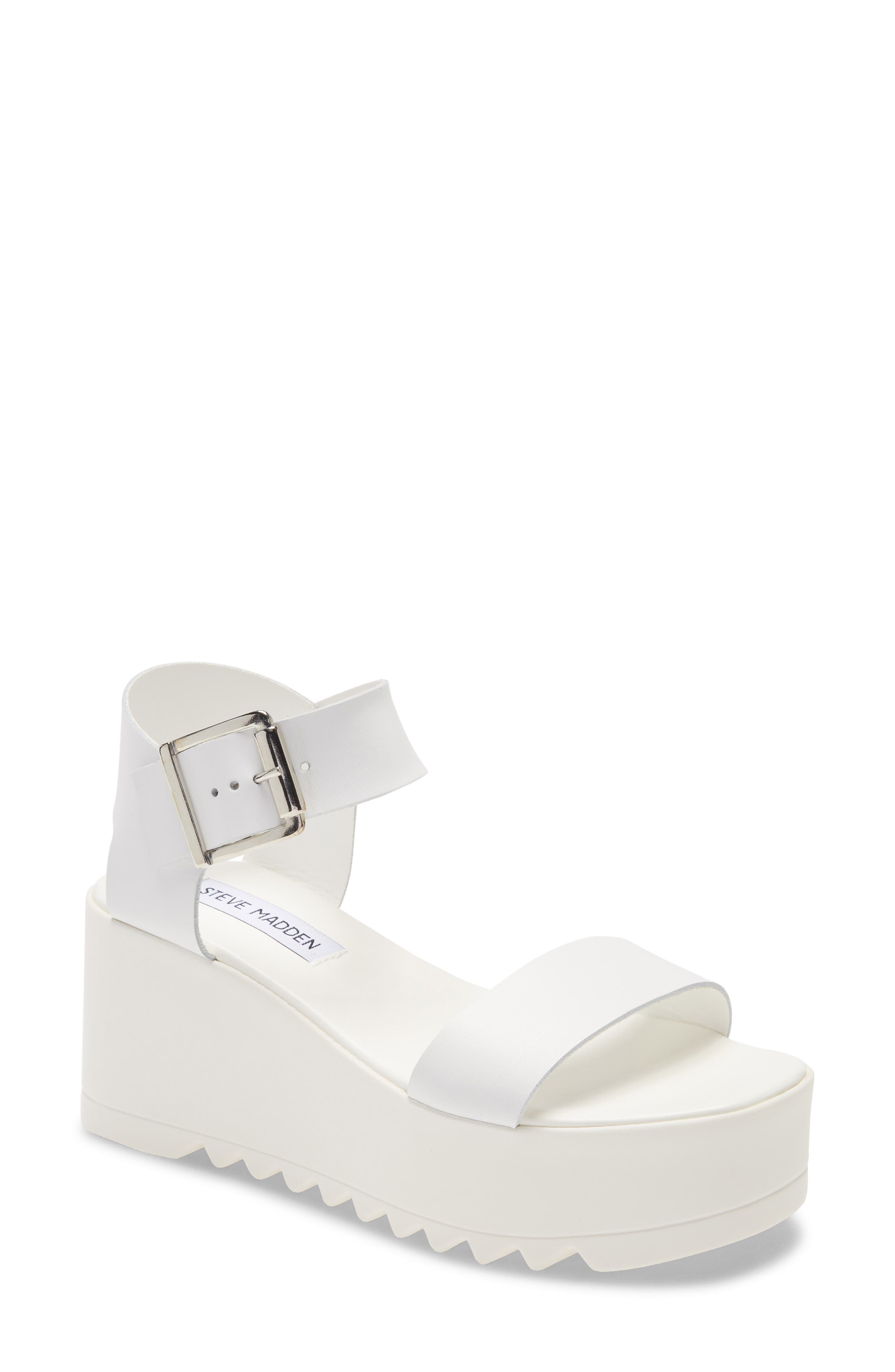 lake platform wedge sandal