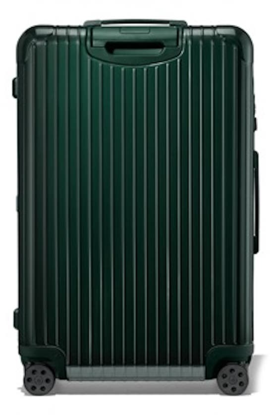 Rimowa Essential Checkin Large 31inch Wheeled Suitcase In Green Gloss