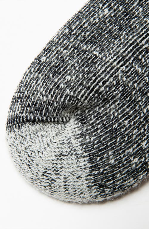 Shop Druthers Nyc Merino Wool House Sock In Black