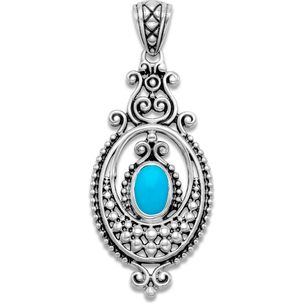 Samuel B. Turquoise Pendant In Blue