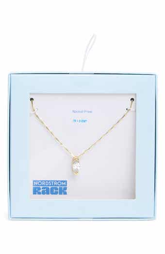 Nordstrom cubic 2025 zirconia pendant necklace