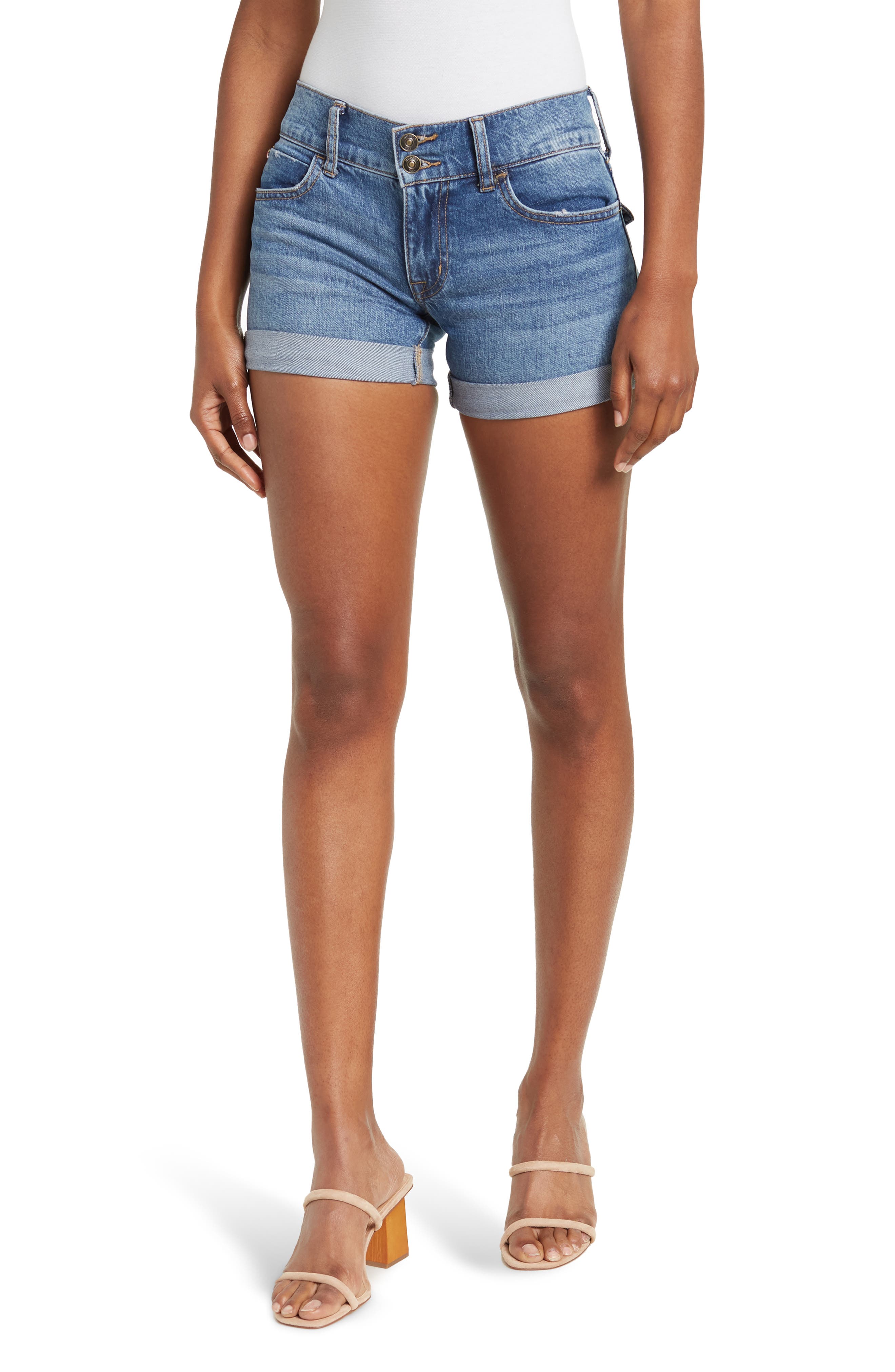 Hudson Jeans Gracie Midrise Cut Off 