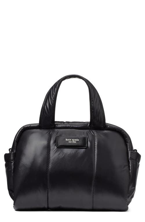 Kate Spade New York choux puffy satchel in Black at Nordstrom