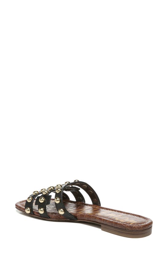 Sam Edelman Bay Cutout Slide Sandal In Black